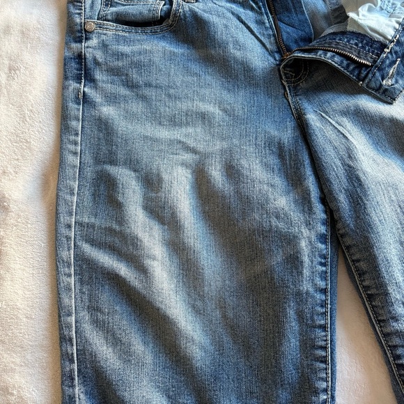 Nine West Vintage America Blue Denim Mid-rise Jean Shorts - 90s Y2K - Picture 17 of 17